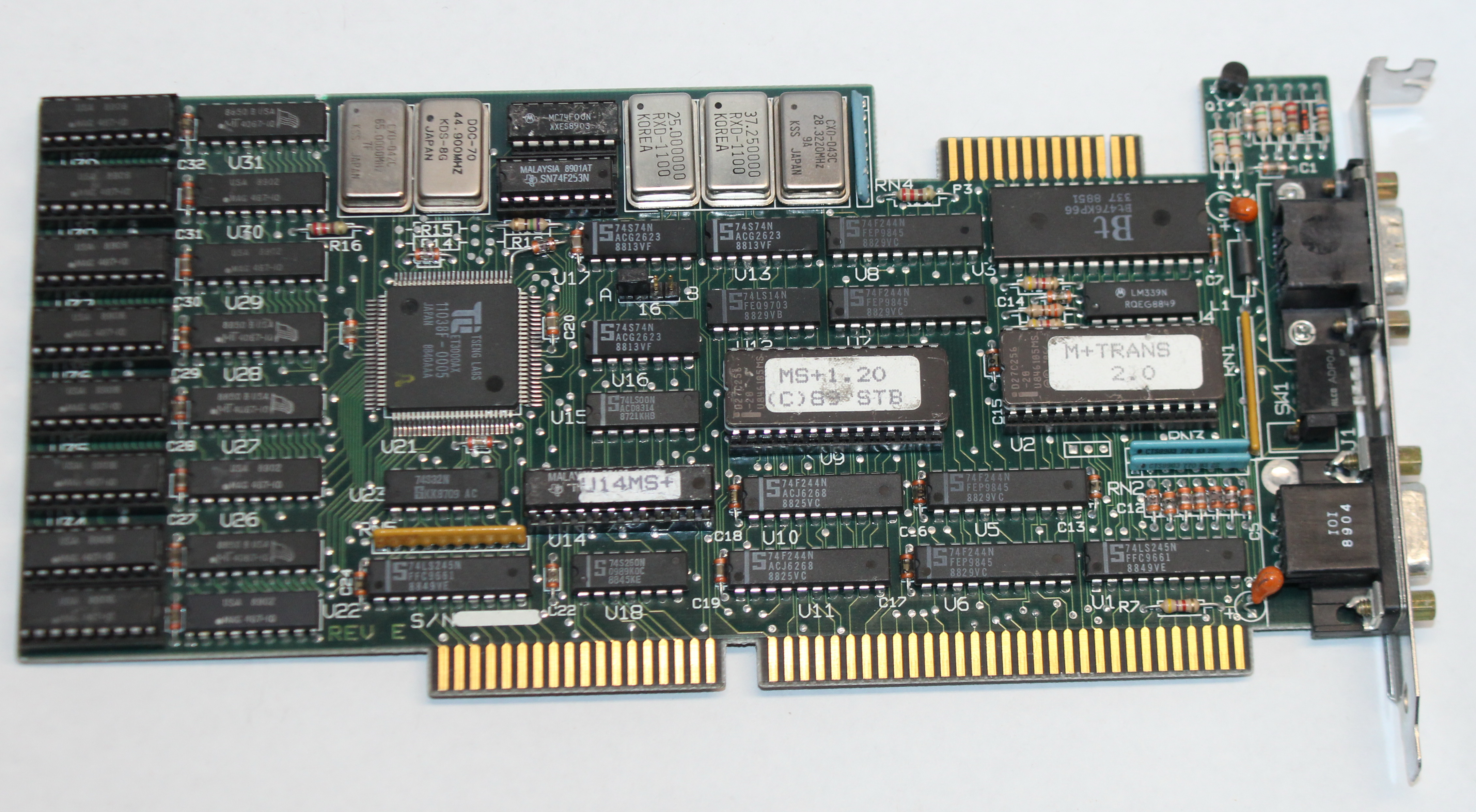 97886 stb systems inc PG64V pci video card S3 TRIO64V+ H1C3BE 86C765